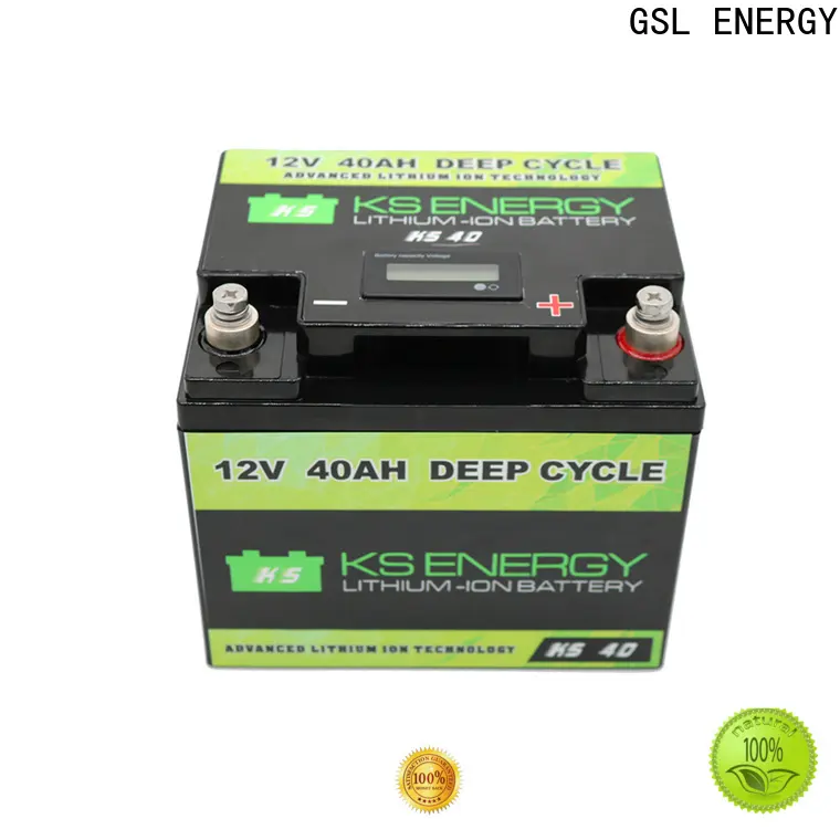 GSL ENERGY enviromental-friendly solar battery 12v 100ah short time wide application 1