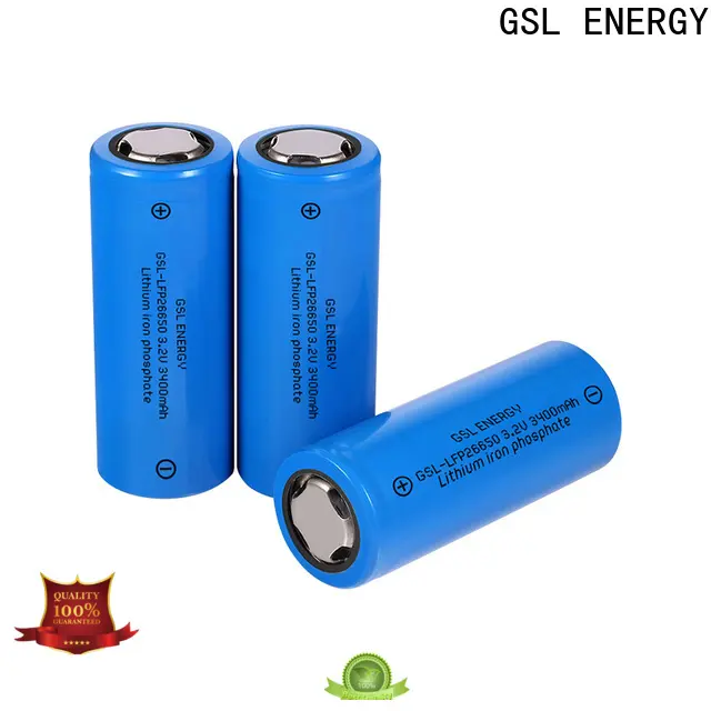 GSL ENERGY top-performance 26650 rechargeable lithium battery supply competitive price 1