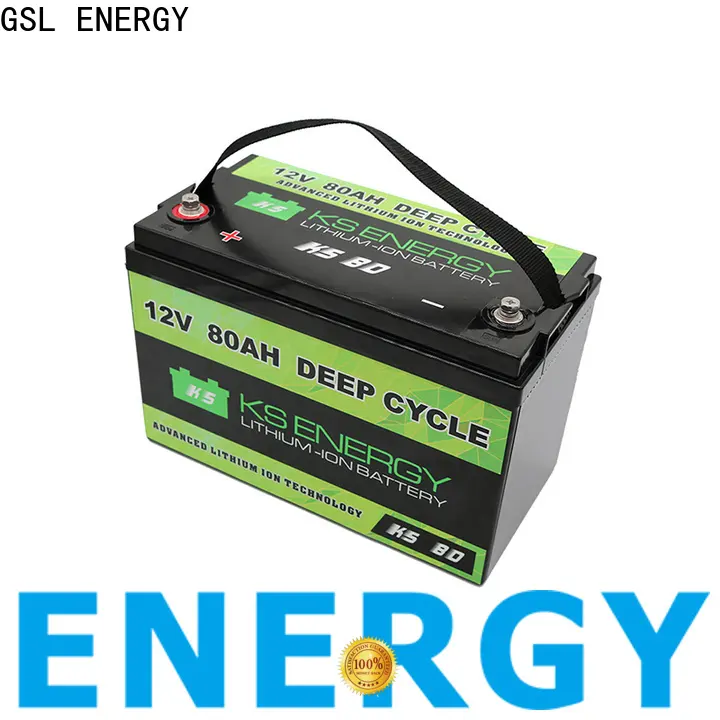 GSL ENERGY 2020 hot-sale 100ah solar battery short time high performance 1