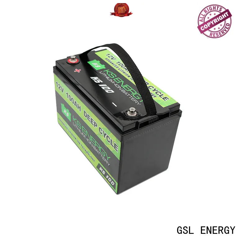 enviromental-friendly 100ah solar battery high rate discharge for camping car 1