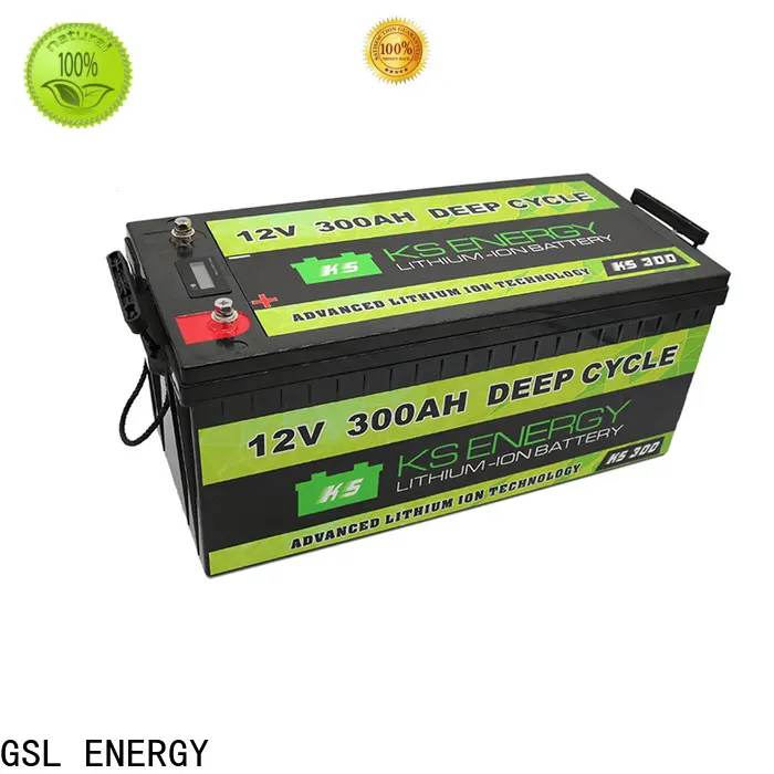 GSL ENERGY lifepo4 battery 100ah short time for camping car 1