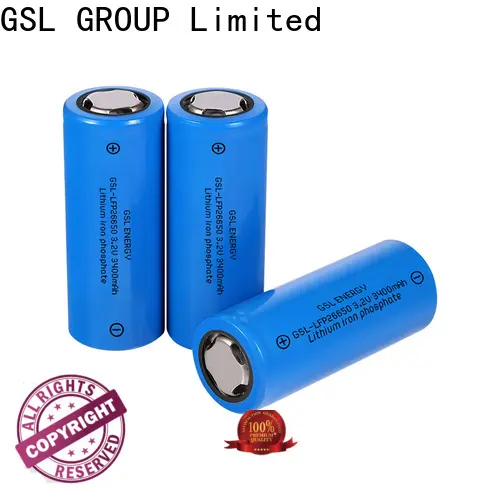 GSL ENERGY top-performance battery 26650 real capacity factory direct competitive price 1