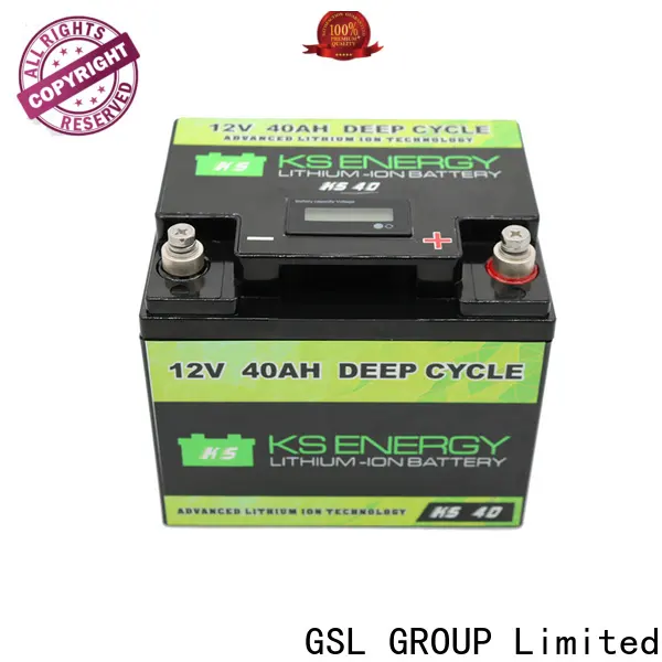 GSL ENERGY lifepo4 solar battery high rate discharge for camping car 1