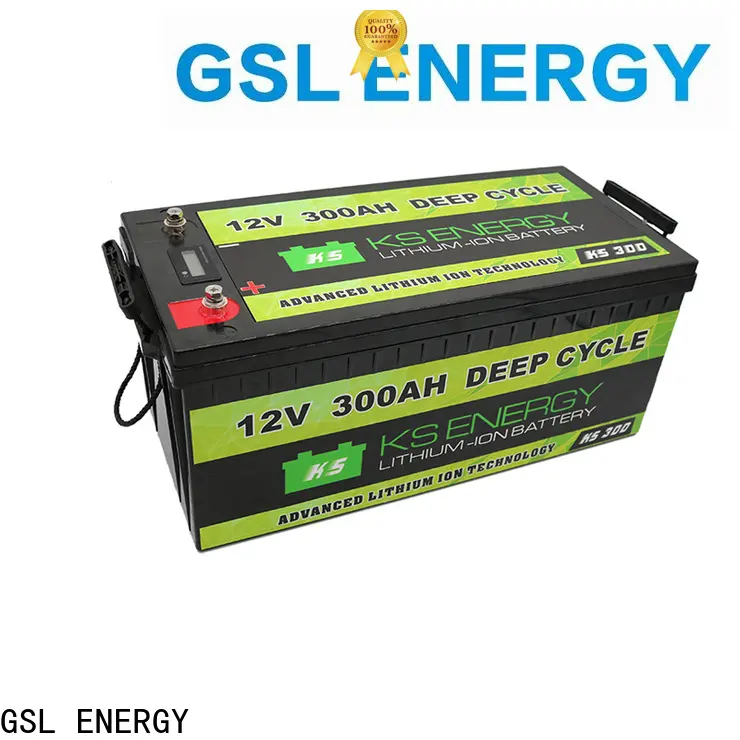 GSL ENERGY camera battery storage free maintainence for camping car 1