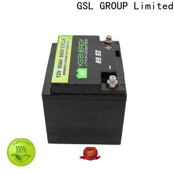 GSL ENERGY 2020 hot-sale lifepo4 battery 12v 100ah free maintainence wide application 1