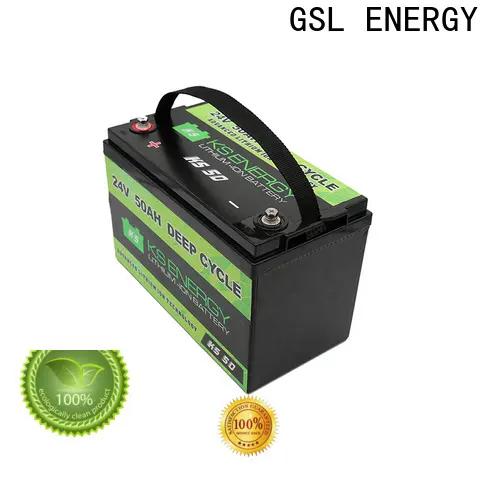 GSL ENERGY high-stability 24v lithium ion battery factory direct large capacity 1