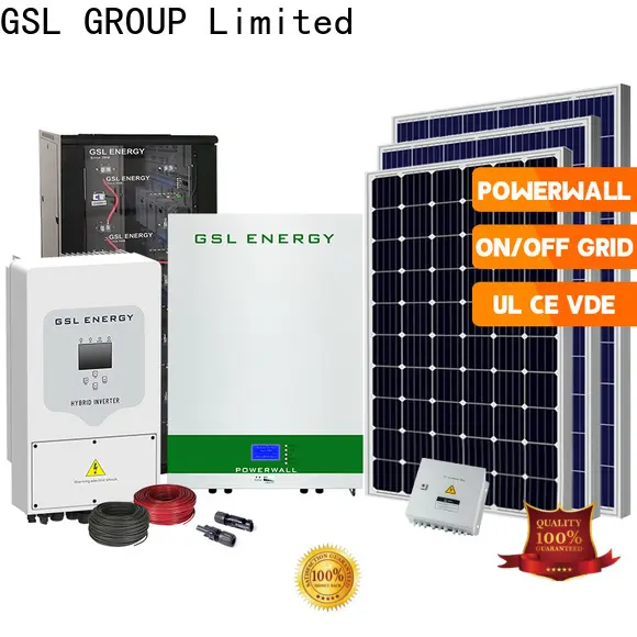 GSL ENERGY residential solar panel system intelligent control large capacity 1