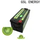 GSL ENERGY quality-assured 12v 100ah solar battery short time for camping car 1