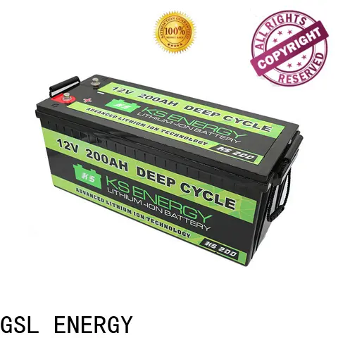 GSL ENERGY 2020 hot-sale solar batteries 12v 200ah high rate discharge high performance 1