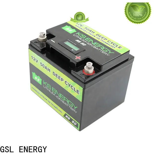 GSL ENERGY enviromental-friendly solar battery 12v 100ah high rate discharge for camping car 1