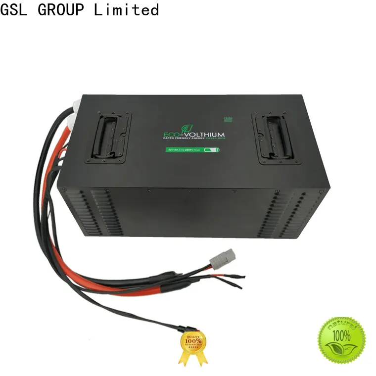 GSL ENERGY enviromental-friendly electric golf cart batteries long service wholesale supply 1