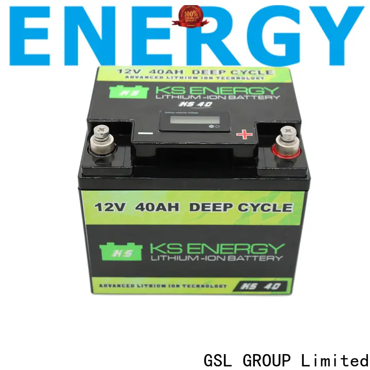 GSL ENERGY enviromental-friendly lithium rv battery free maintainence high performance 1