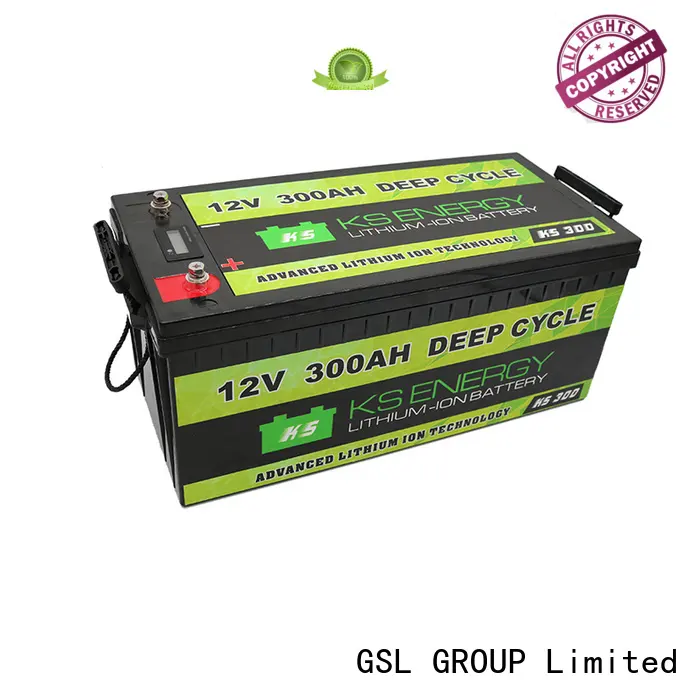 GSL ENERGY lifepo4 battery 100ah free maintainence for camping car 1