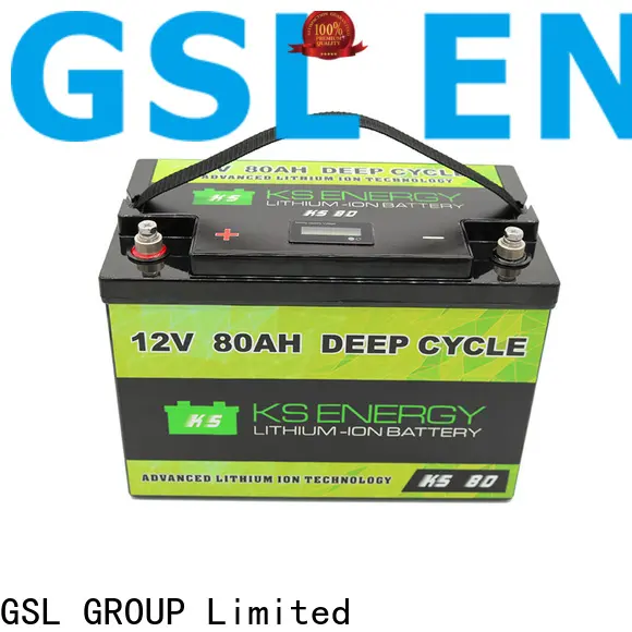 GSL ENERGY lithium battery 12v 100ah free maintainence high performance 1