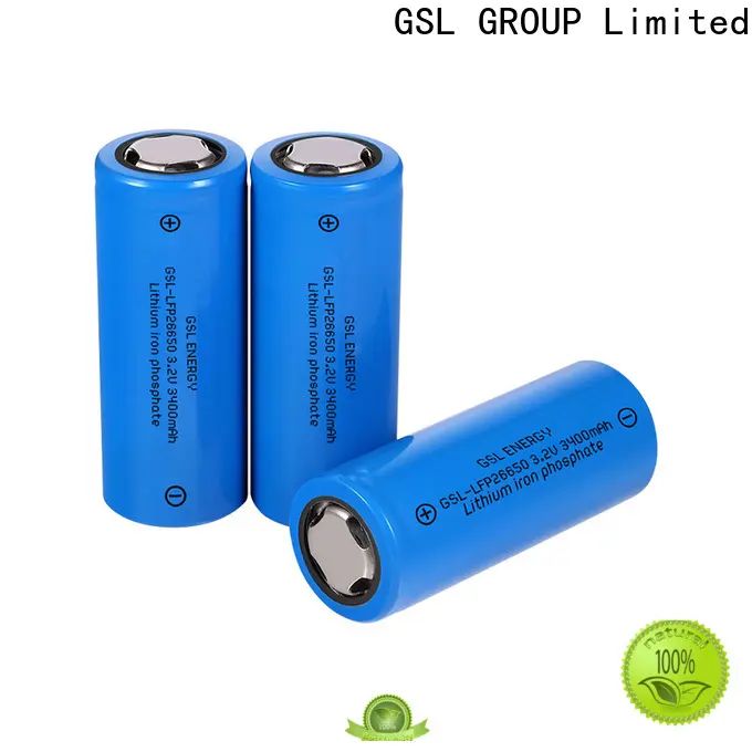 GSL ENERGY top-performance 26650 lithium ion battery custom quality 1