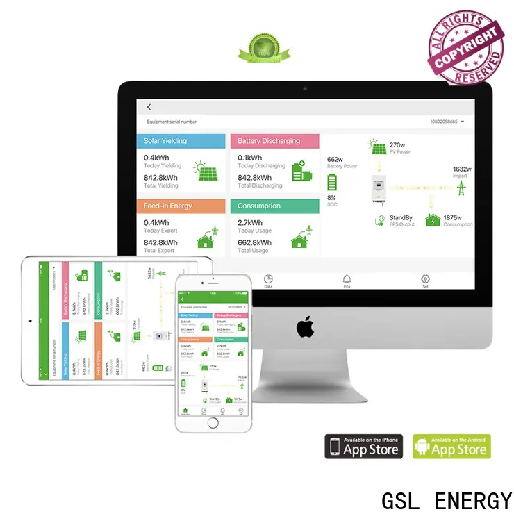 GSL ENERGY solar energy system intelligent control bulk supply 1