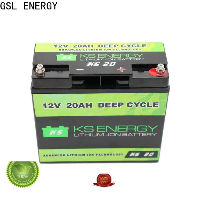 GSL ENERGY enviromental-friendly solar battery 12v high rate discharge high performance 1