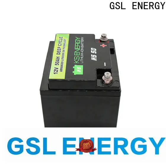 GSL ENERGY 2020 hot-sale 12v 50ah lithium battery short time high performance 1