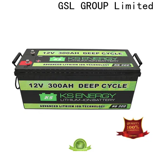 GSL ENERGY enviromental-friendly lifepo4 battery 100ah high rate discharge high performance 1