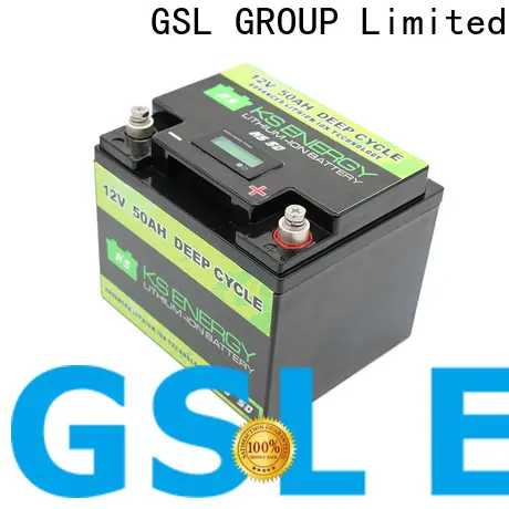 GSL ENERGY 12v 50ah lithium battery high rate discharge wide application 1