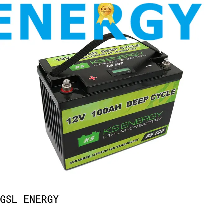 GSL ENERGY lithium battery 12v 300ah high rate discharge for camping car1 1