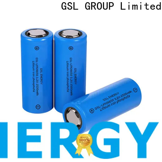 GSL ENERGY durable battery 26650 real capacity custom competitive price 1