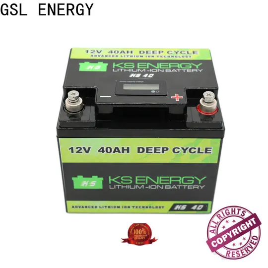 GSL ENERGY 12v 50ah lithium battery high rate discharge wide application1 1