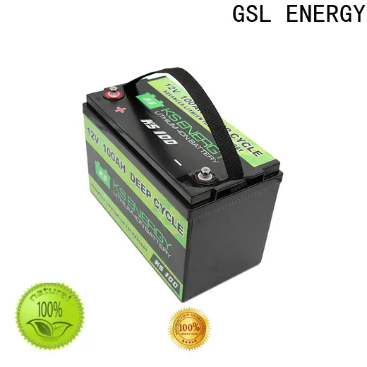 GSL ENERGY 12v 100ah solar battery short time for camping car1 1