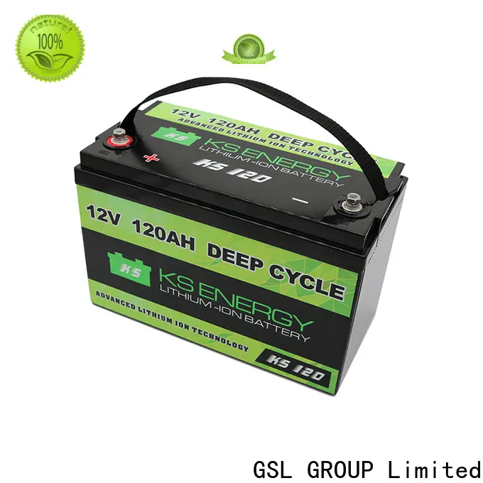 GSL ENERGY quality-assured lifepo4 battery 12v 100ah free maintainence wide application 1