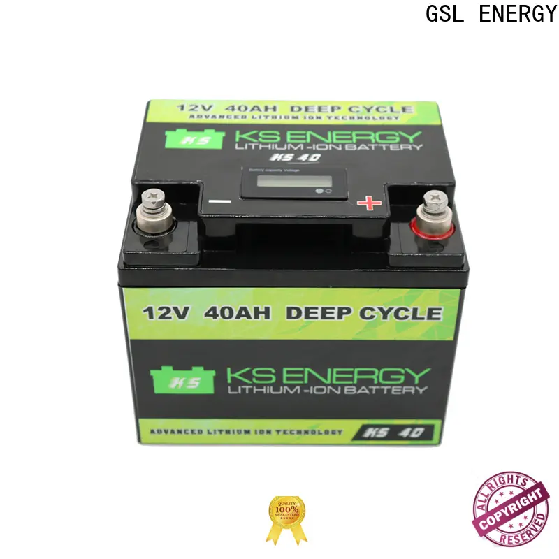 GSL ENERGY lifepo4 solar battery high rate discharge high performance 1