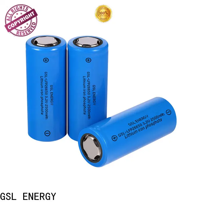 GSL ENERGY 26650 lithium rechargeable battery custom competitive price 1