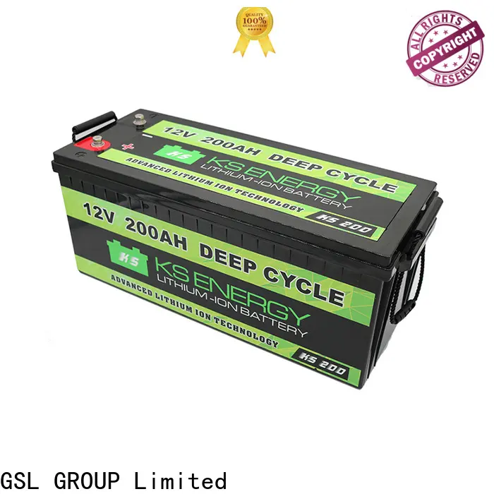 GSL ENERGY lifepo4 solar battery short time for camping car1 1