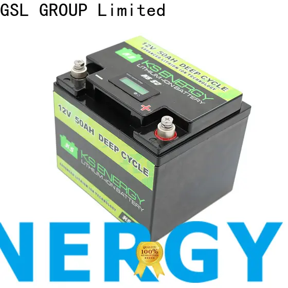 GSL ENERGY 12v battery solar short time for camping car 1