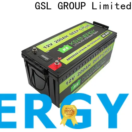 GSL ENERGY lithium battery 12v 300ah short time high performance 1