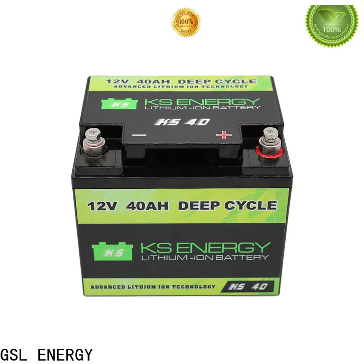 GSL ENERGY enviromental-friendly lifepo4 rv battery free maintainence high performance 1