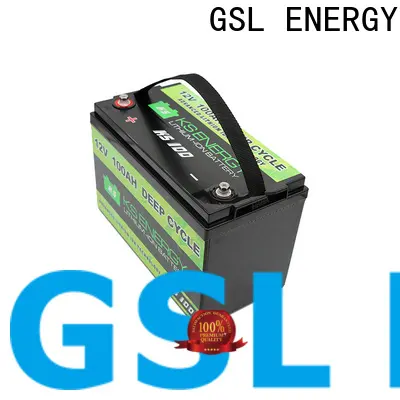 GSL ENERGY 12v 100ah solar battery high rate discharge wide application 1