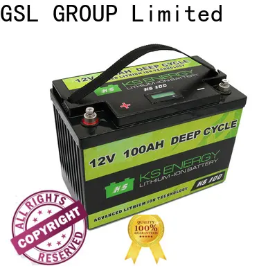 GSL ENERGY quality-assured 12v solar battery high rate discharge for camping car 1