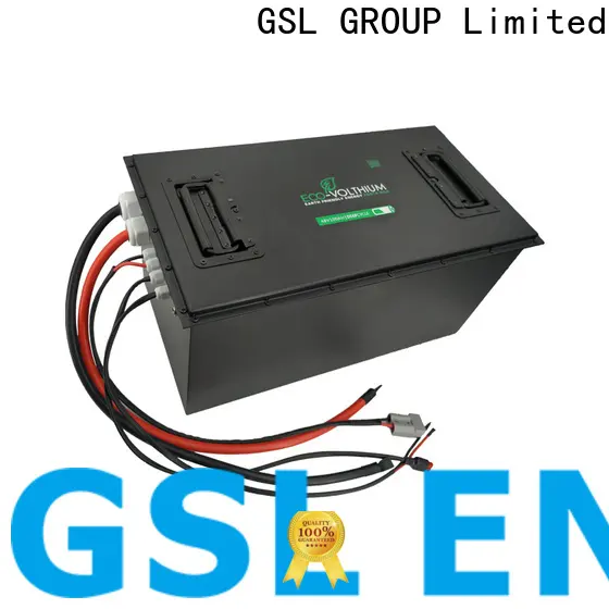 GSL ENERGY 48v lithium ion battery 100ah new arrival factory 1