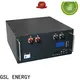 fast- charging battery bank in telecom tower deep cycle factory 1