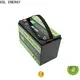 GSL ENERGY 100ah solar battery free maintainence for camping car 1