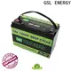 GSL ENERGY enviromental-friendly lithium battery 12v 200ah free maintainence for camping car 1