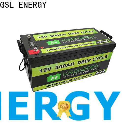 GSL ENERGY 2020 hot-sale lifepo4 battery pack high rate discharge for camping car 1