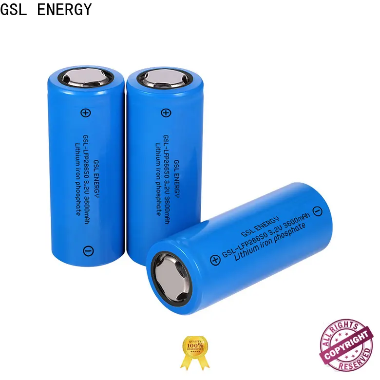 GSL ENERGY durable 26650 battery manufacturers factory direct quality 1