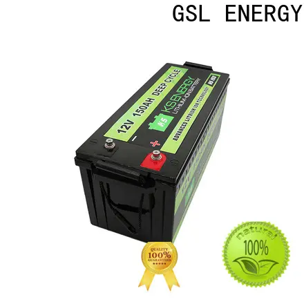 GSL ENERGY 2020 hot-sale 12v solar battery free maintainence for camping car 1