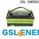 GSL ENERGY enviromental-friendly solar batteries 12v 200ah high rate discharge for camping car 1
