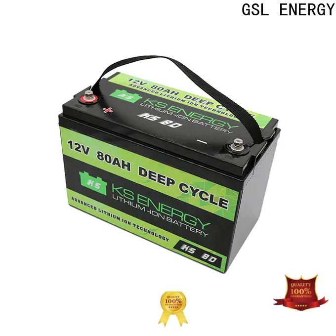 GSL ENERGY 12v 50ah lithium battery free maintainence for camping car1 1