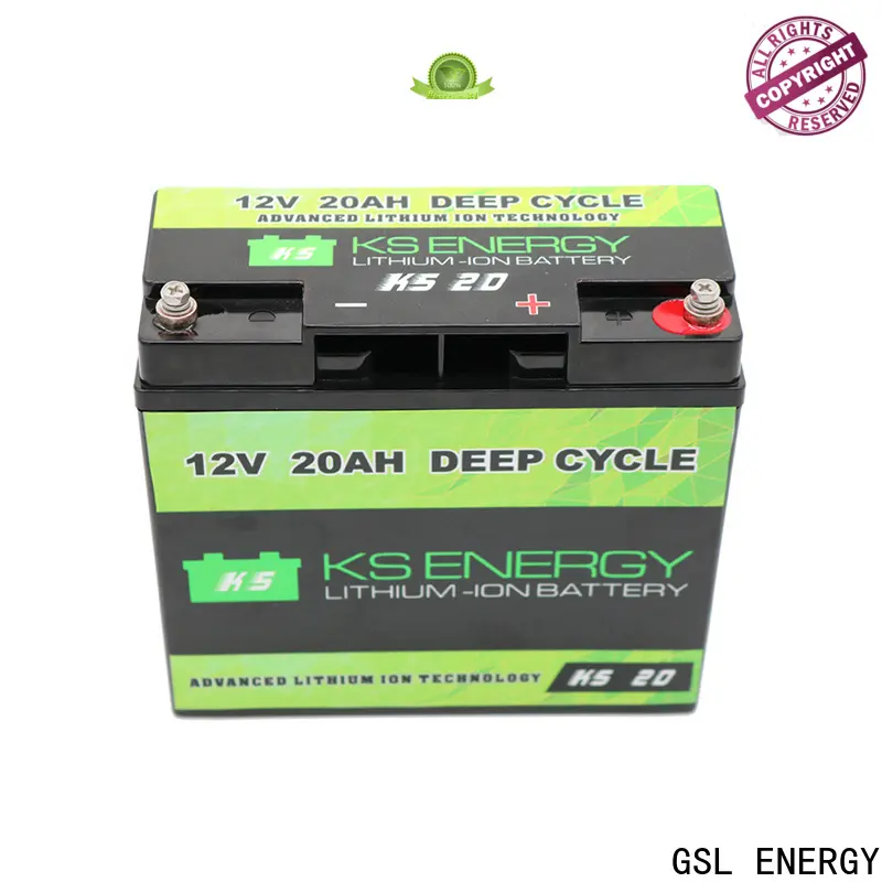 GSL ENERGY enviromental-friendly lithium battery 12v 100ah short time high performance 1