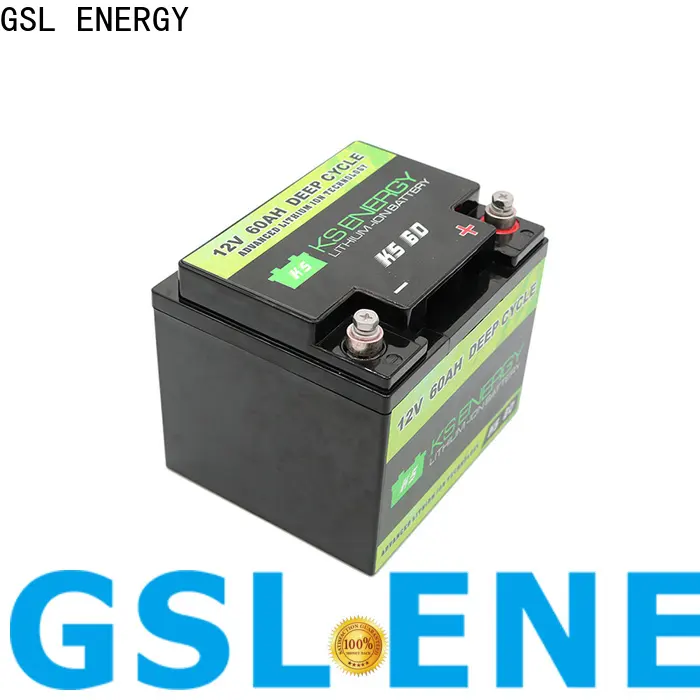 GSL ENERGY quality-assured 12v 100ah solar battery free maintainence high performance 1