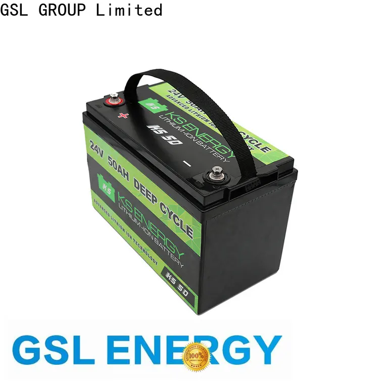 GSL ENERGY solar batterie 24v factory direct large capacity 1