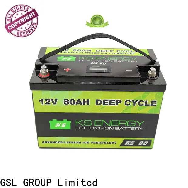 GSL ENERGY quality-assured 200ah solar battery high rate discharge for camping car 1